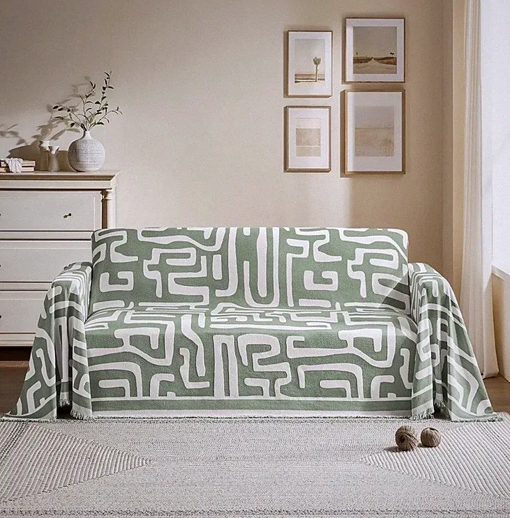 Durable Chenille Couch Cover Soft Blanket Furniture Protector Home Decor New