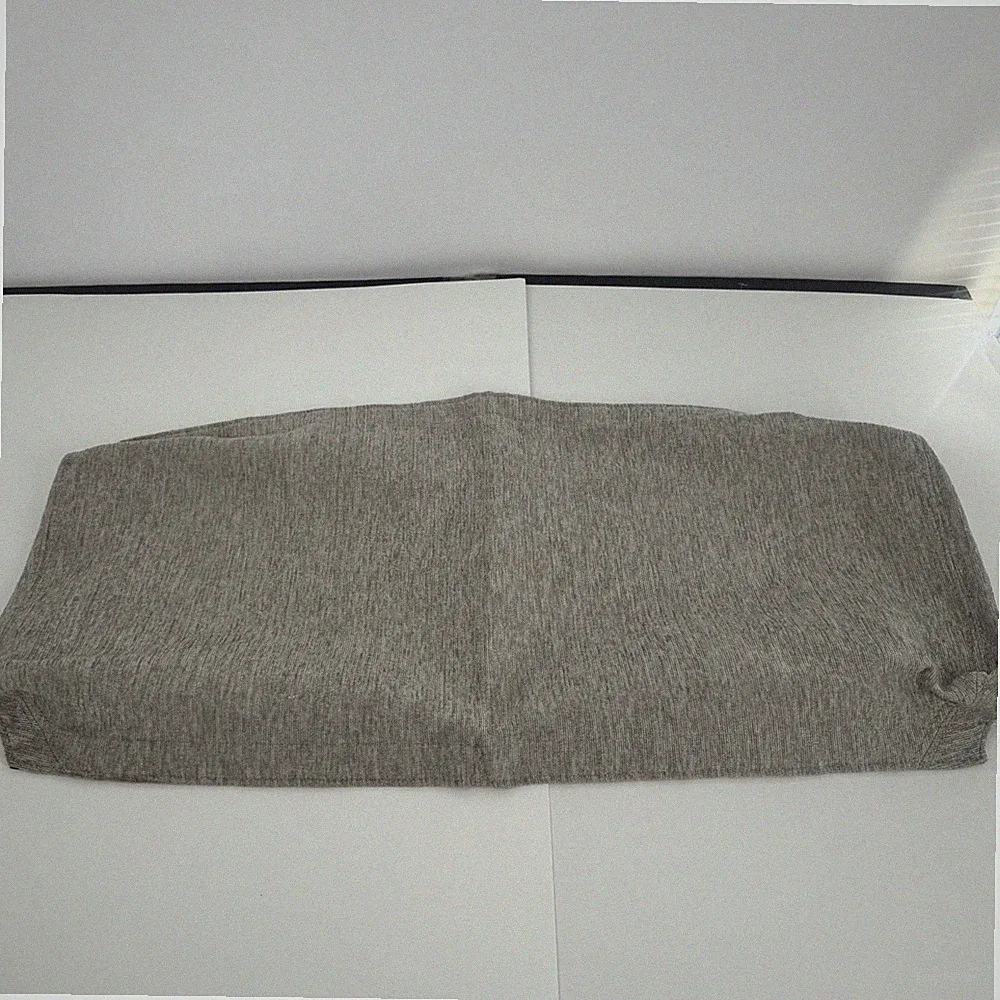 Lovesac Reclining Footrest Cover Deep Light Sterling Luxe Chenille
