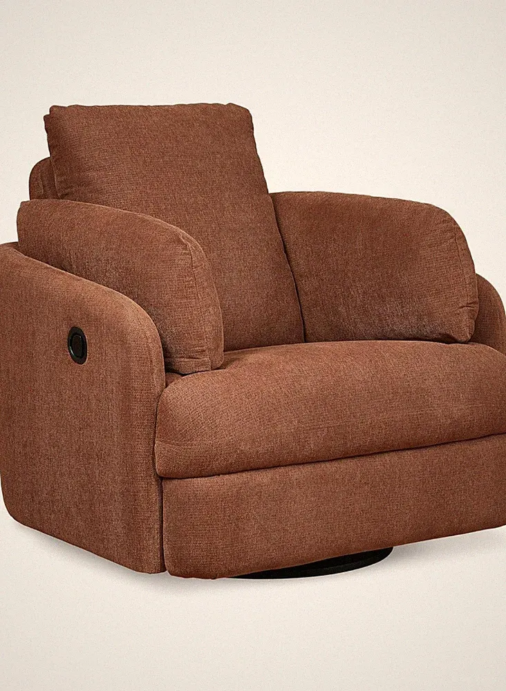 Signature Design by Ashley Modmax Contemporary Press-Back Swivel Glider Rocker